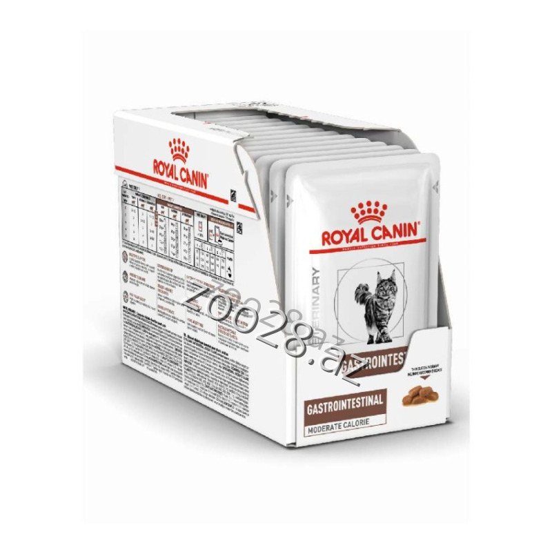 Royal Canin Gastrointestinal Moderate Calorie For Cats With Digestive Disorders, 85g - Cats - Photo 2